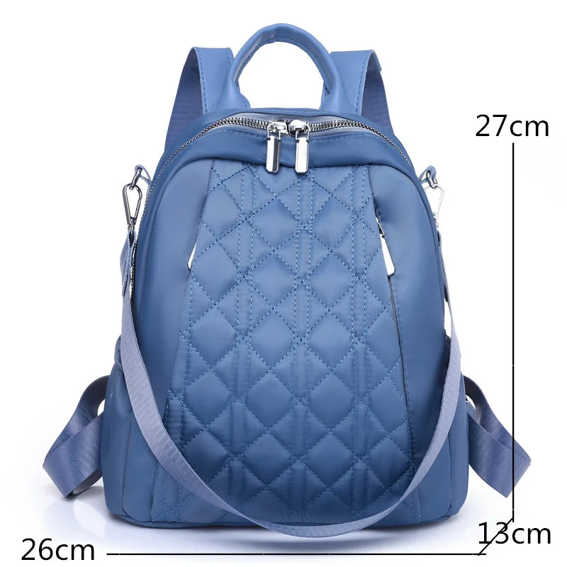 Anti-theft Oxford Women Backpack Waterproof