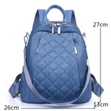 Anti-theft Oxford Women Backpack Waterproof