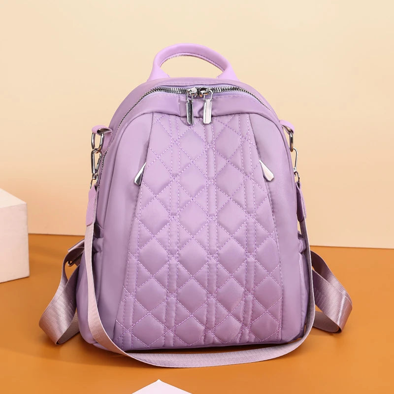 Anti-theft Oxford Women Backpack Waterproof