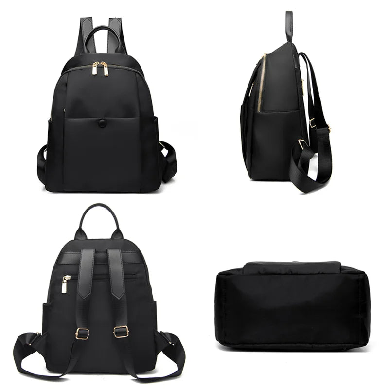 Female Backpack Waterproof Oxford Women Back pack Women Travel Bag Anti-theft
