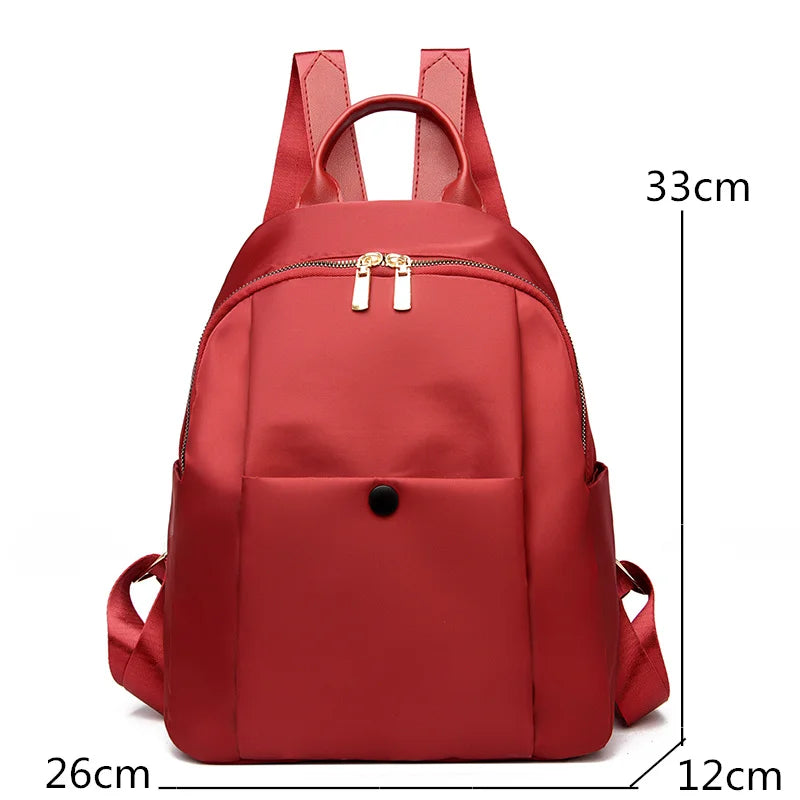 Female Backpack Waterproof Oxford Women Back pack Women Travel Bag Anti-theft
