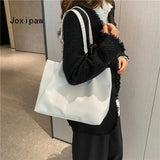 Women's Vintage Tote Bag Retro Style Leather Shoulder Handbag