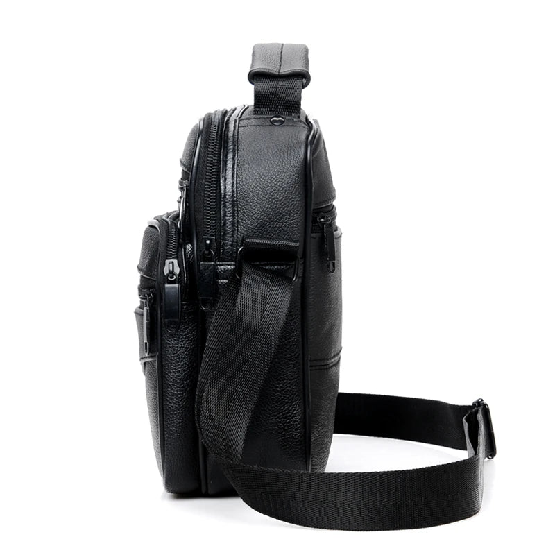 Small Leather Shoulder Bag Cross Body Messenger Handbag