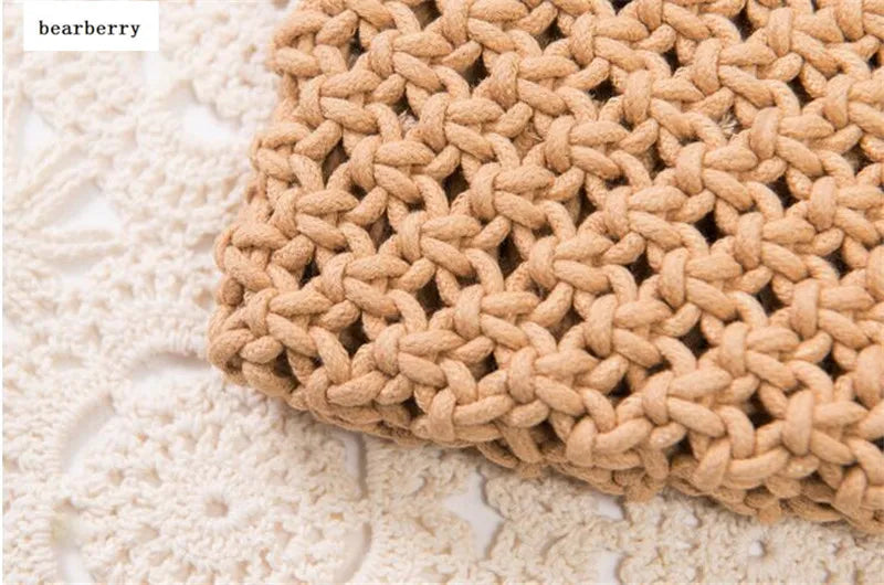 High Women Hollow Out Clutch Bags Tassel Beach Bags Kont Message Bags MN583