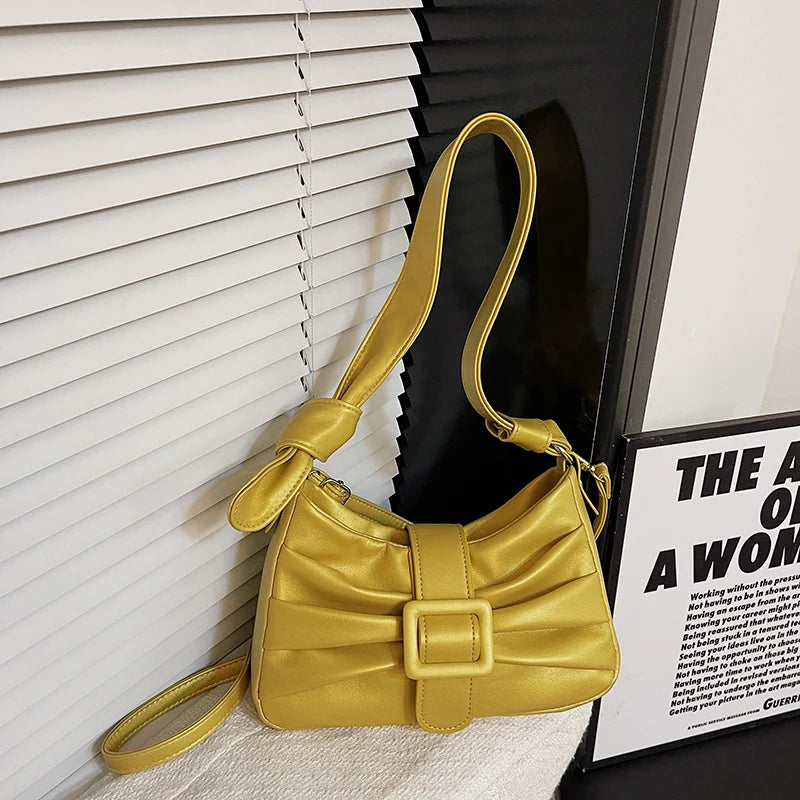 High Woman PU Leather Handbags Latest Style Female Crossbody Bags