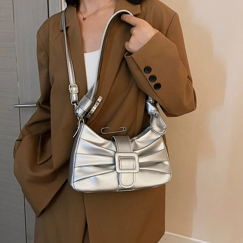 High Woman PU Leather Handbags Latest Style Female Crossbody Bags