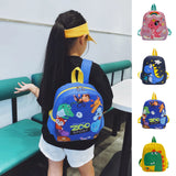Kids Cartoon Dinosaur Backpack Infant School Bags
