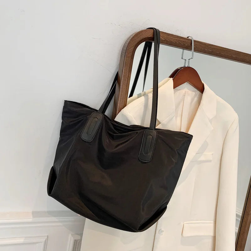 Korea Japanese Style Women Large-capacity Nylon Shoulder Bag