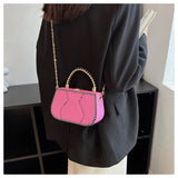 Candy Ins Girl's Handheld Crossbody Chain Box Bag