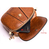 Women Crossbody Bags High Capacity Shoulder Handbag PU Leather Messenger Bags