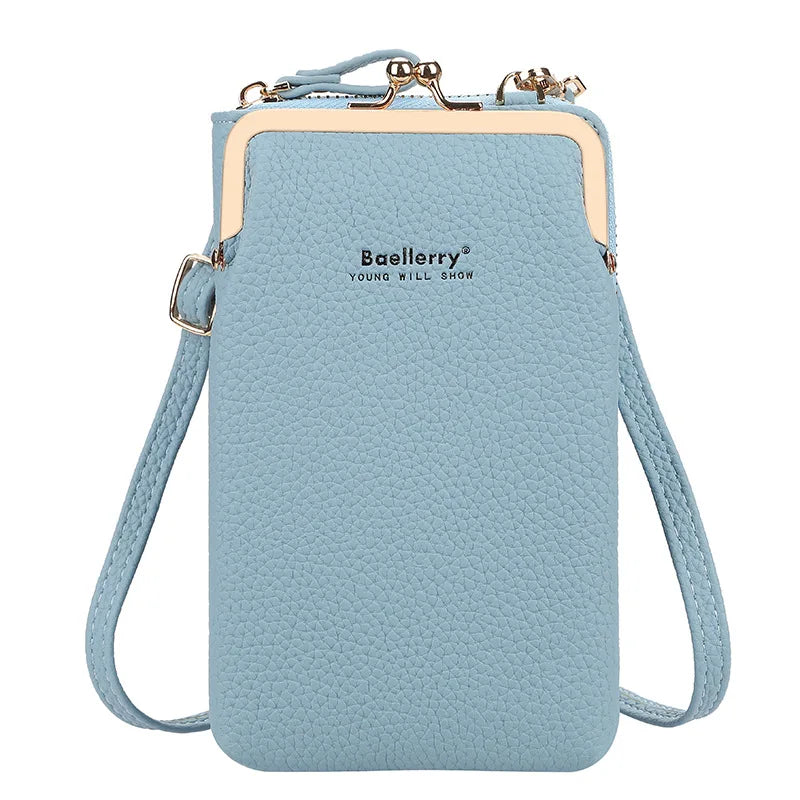 Ladies Small Shoulder Bag Women Summer Female Purse Top Phone Pocket Yellow