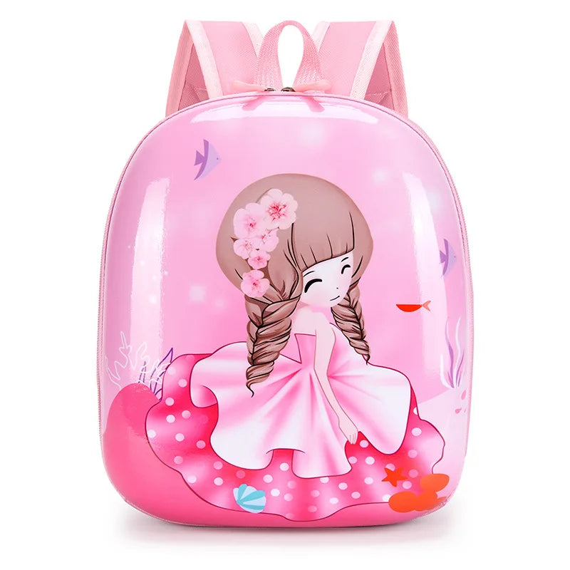 Cartoon Unicorn Schoolbag for Kids Hard Shell Backpack Kindergarten