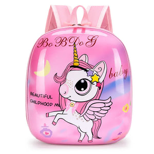 Cartoon Unicorn Schoolbag for Kids Hard Shell Backpack Kindergarten