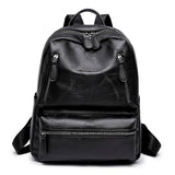 Women Soft Leather Backpack Large Capacity Ladies Travel School Bag