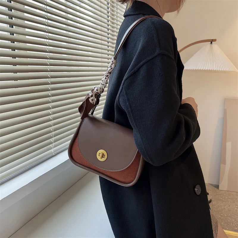 Casual Party Lock Shoulder Bag