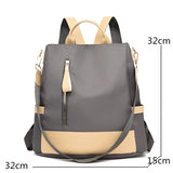 Women Anti-theft Oxford Backpack Large Capacity School Bag
