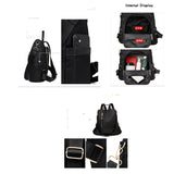 Women Anti-theft Oxford Backpack Large Capacity School Bag