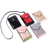 Panelled Small Crossbody Phone Bag For Women Female Mini Messenger Bags