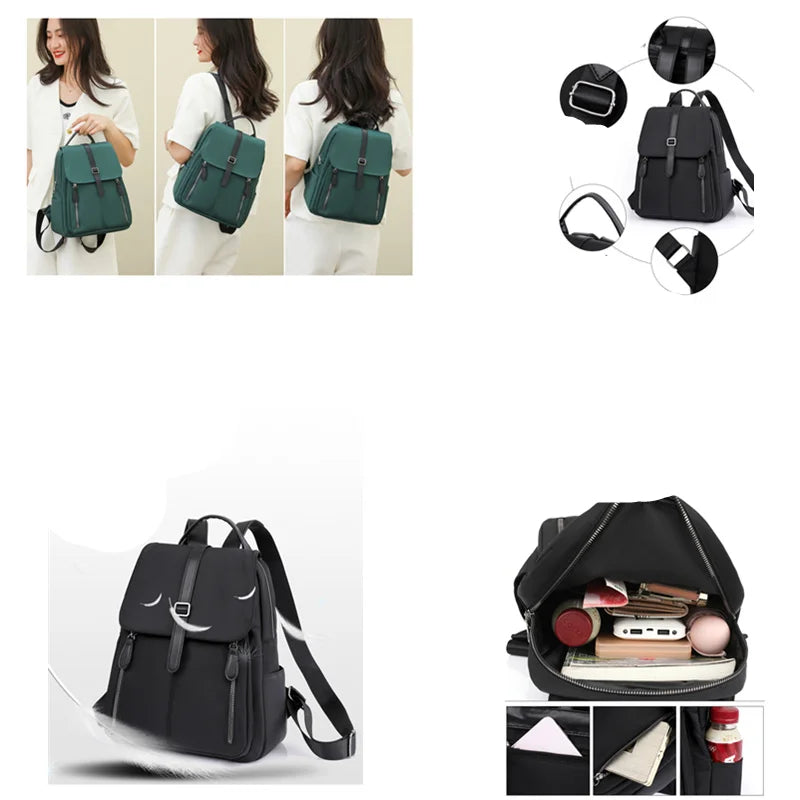 Oxford Fabric Backpack for Women - Shoulder Bags Travel Backpack