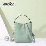 Bucket Shoulder Bag Drawstring Crossbody Bag Women Handbag