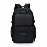 Business Backpack Laptop Bag Men's Large Capacity Solid Backpack