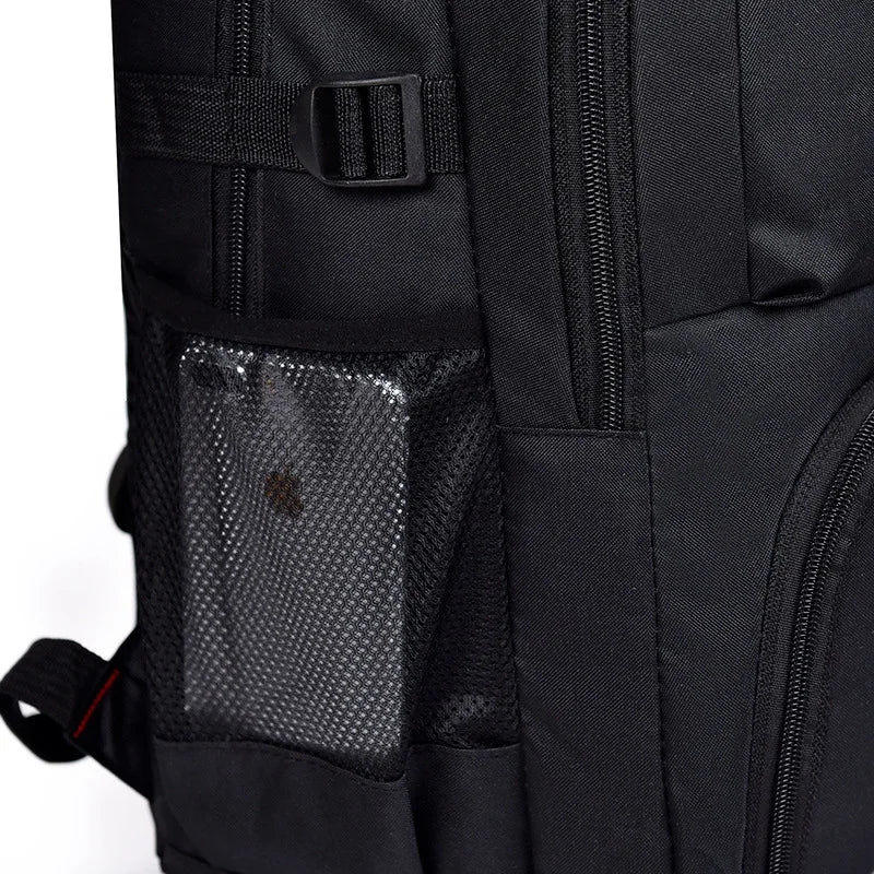 Business Backpack Laptop Bag Men's Large Capacity Solid Backpack