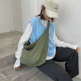 Canvas Tote Bags Women Casual Wild Ladies Hobos Handbags Large Capacity