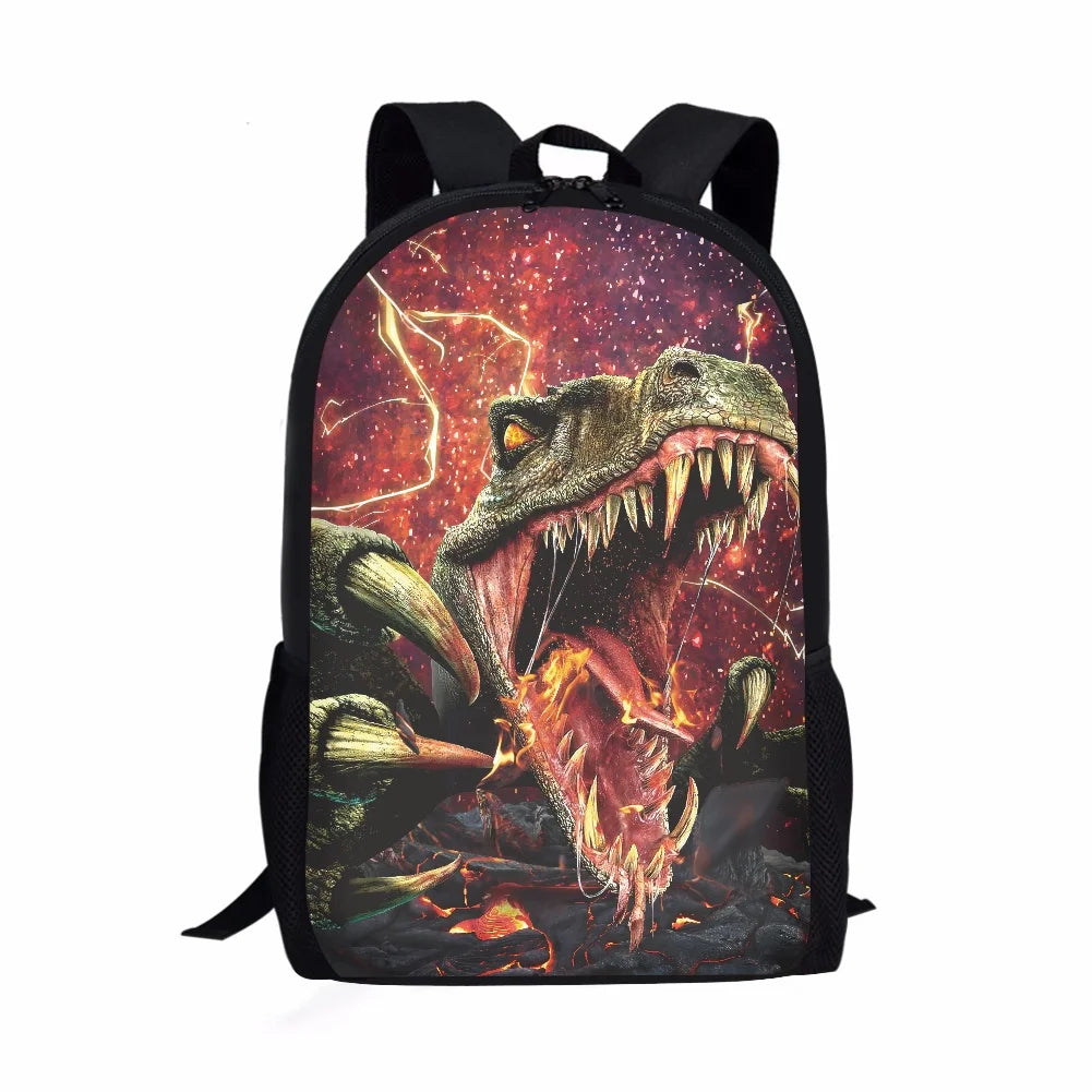 Dinosaur Starry Sky Children's Backpack Schoolbag Gift Mochilas