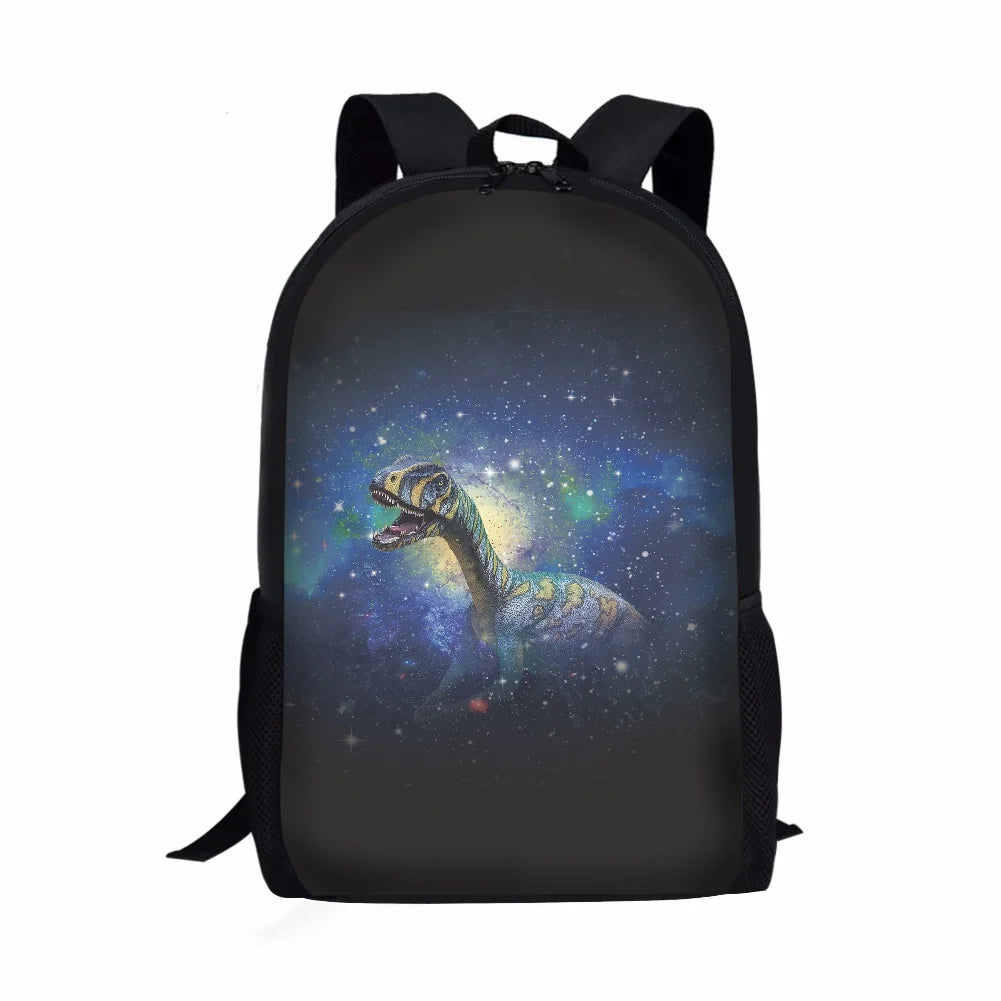 Dinosaur Starry Sky Children's Backpack Schoolbag Gift Mochilas