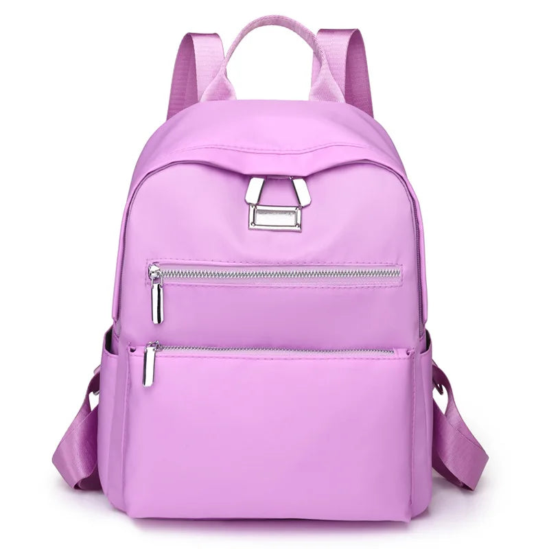 Casual Oxford Backpack Women All-match Travel Bag