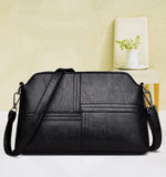 Casual Messenger Bag Crossbody PU Leather Handbag for Women Small Shoulder Tote