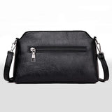Casual Messenger Bag Crossbody PU Leather Handbag for Women Small Shoulder Tote