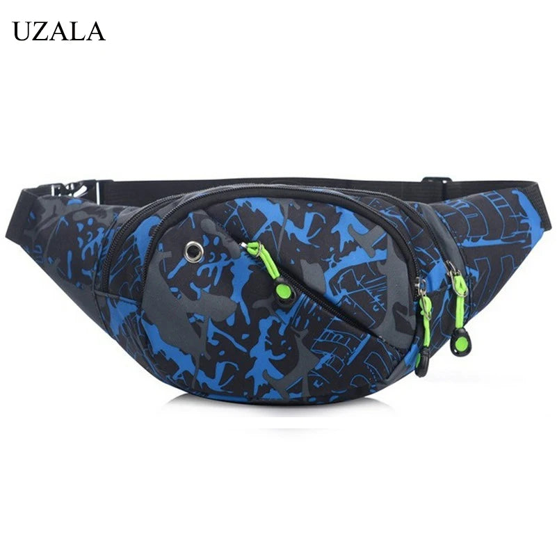 Casual Chest Bag Multi-function Waist Pack Wear-resisting Nylon Handbag