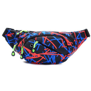 Casual Chest Bag Multi-function Waist Pack Wear-resisting Nylon Handbag
