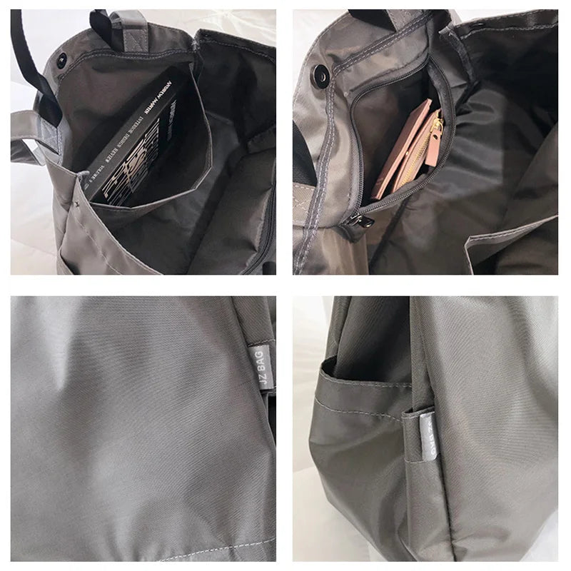 Casual Women Handbag High Nylon Ladies Shoulder Bags Hand Bag High Capacity Lady