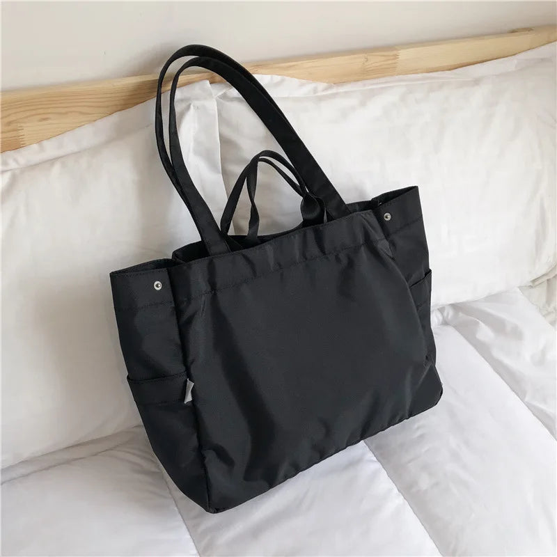 Casual Women Handbag High Nylon Ladies Shoulder Bags Hand Bag High Capacity Lady
