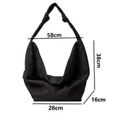 Casual Women's Big Totes Soft Canvas Shoulder Crossbody Bags Large Capacity