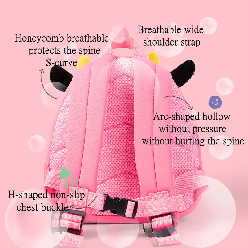 Kids School Bags For Girls Boys Backpack Schoolbag Satchel Primary School Backpa