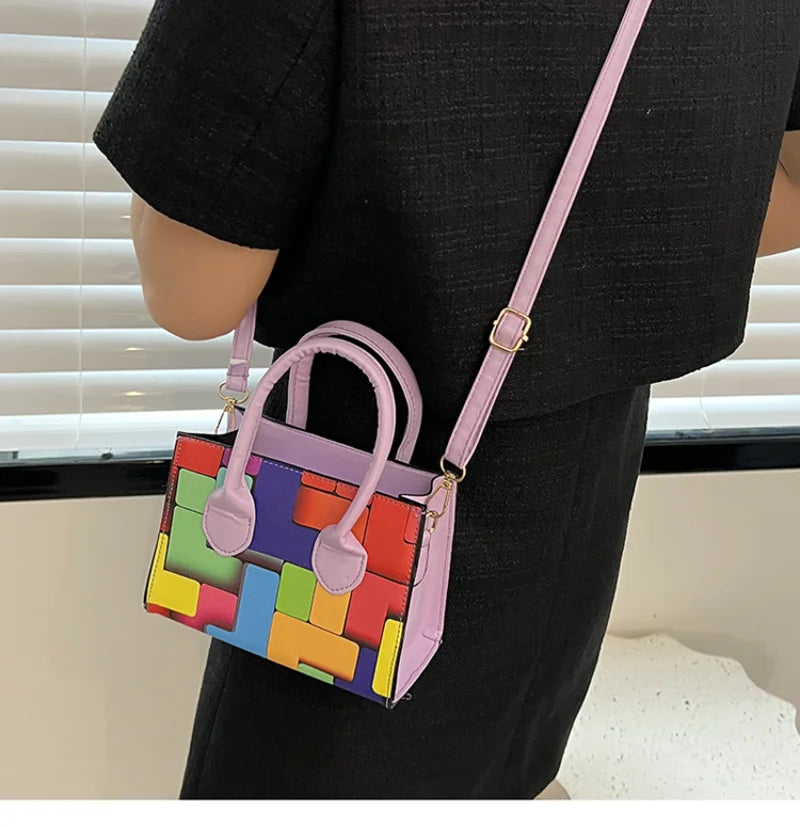 Casual Geometric Shoulder Bag Crossbody Bag