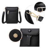 Crossbody Bag Mini Commuter Versatile Shoulder Retro Cell Phone Purse
