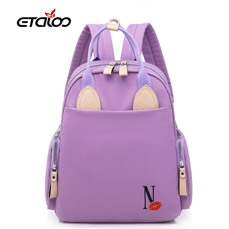 Women Mini Soft Touch Multi-Function Small Backpack