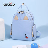 Women Mini Soft Touch Multi-Function Small Backpack