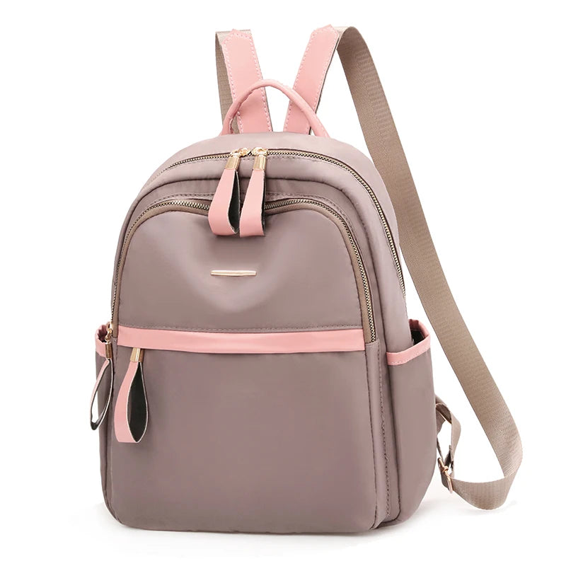 Oxford Backpack Women Large Capacity Travel Bag Girls School Rucksack