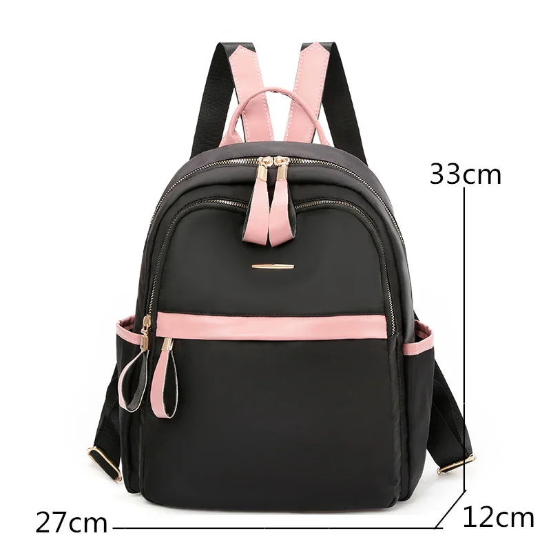 Oxford Backpack Women Large Capacity Travel Girls School Bag Rucksack