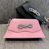 Bowknot Handheld Diamond Women's Shoulder Bag