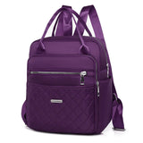 Dual-Use Double Backpack Handbag Outdoor Travel Oxford Cloth Convenient School B