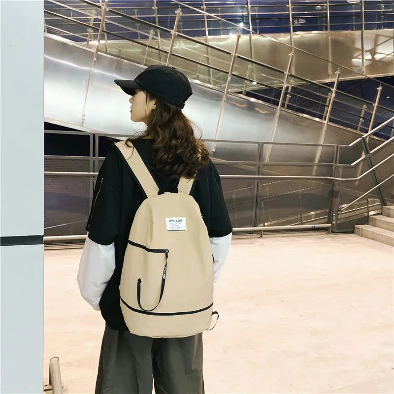 Teen Girls Schoolbags High School Student Backpack Outdoor Sports Bac