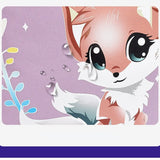 Kids Dinosaur Fox Print Schoolbag Waterproof 2 Shoulders Bag