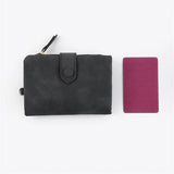 Women's Short Three-fold Wallet Student Small Fresh Capacity Wallet