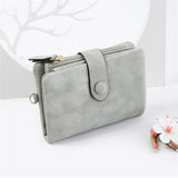 Women's Short Three-fold Wallet Student Small Fresh Capacity Wallet